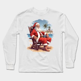 Funny Santa Claus #5 Long Sleeve T-Shirt